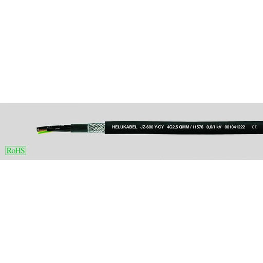 Klimaprime - Energiekabel < 1 kV, für ortsveränderlichen Einsatz HEL JZ-600-Y-CY 4G25 JZ-600-Y-CY 4G25 Steuerleitung − 500 Meter