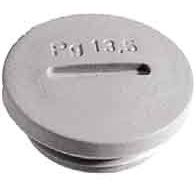 Lapp Zubehör - Verschlussschraube SKINDICHT-BLK-PG-16 BLK Pg16 R7035 LGY RAL-7035-LGY − 100 Stück