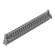 WAGO - Leiterplattensteckverbinder THT-Federleiste gerade 232-152/039-000 Rastermaß 5mm,grau − 10 Stück