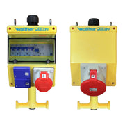 Walther Werke - CEE-Steckdosen-Kombination (IEC 60309) Hängesteckdosenkombination 6H44001 63A 3 MCBs
