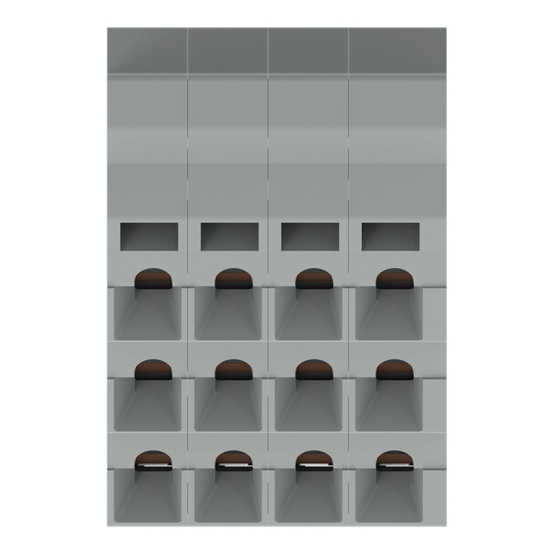 WAGO - Leiterplattenklemme Dreistock-Leiterplattenkl. 737-104 2,5mm² − 48 Stück