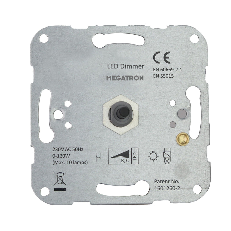 Megatron - Dimmer Universal-Dimmereinsatz MT56059 0-120W − 1 Stück