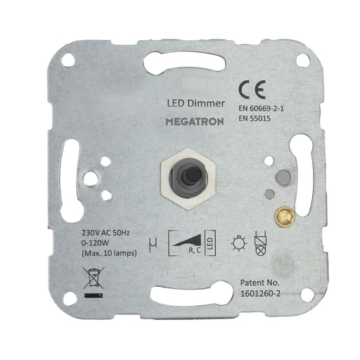 Megatron - Dimmer Universal-Dimmereinsatz MT56059 0-120W − 1 Stück