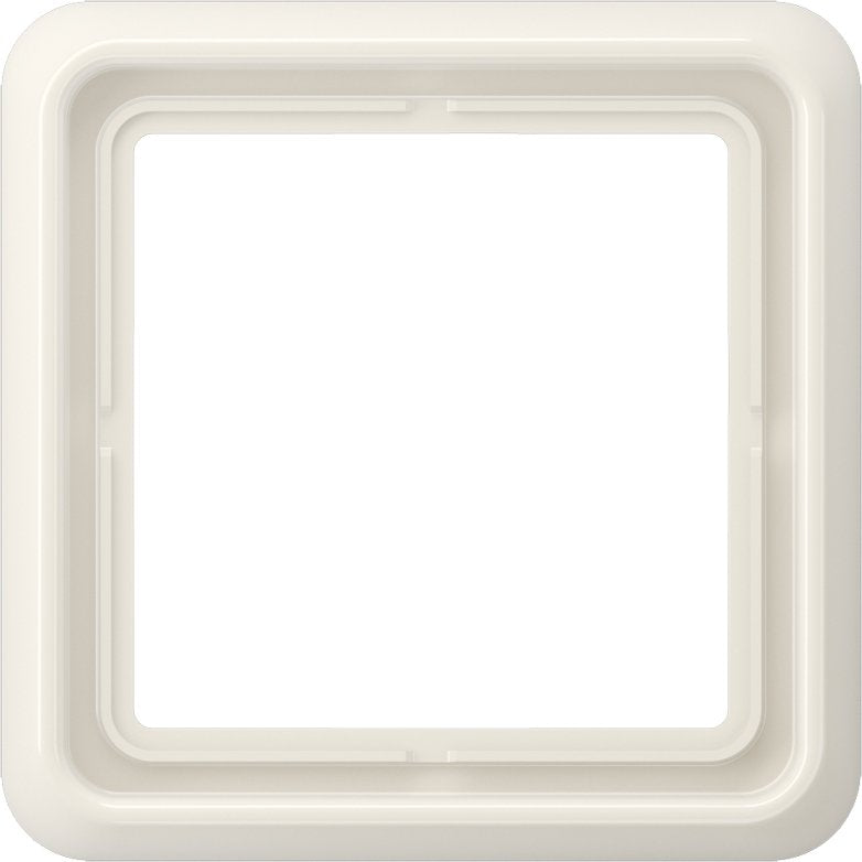 Jung - Abdeckrahmen Rahmen 1-fach ws CD 581 WU W waage/senkrecht