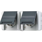 Jung - Steckdose SCHUKO-Steckdose 2-fach 8220 NAW 16A 250V