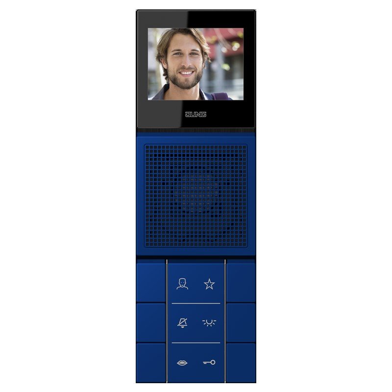 Jung - Innenstation für Türkommunikation SIB Video-Innenstation SI VI LC 627 261 LS 4320T