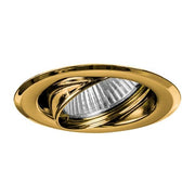 Brumberg Leuchten - Downlight/Strahler/Flutlicht NV-EB-Strahler 01-71079 50W GX5,3 gold