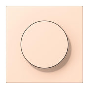 Jung - Abdeckung/Bedienelement für Installationsschalterprogramme Abdeckung mit Drehknopf LC 1740 228 rose pale
