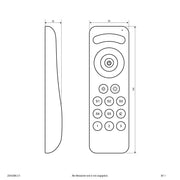EVN Lichttechnik - Funksender ZigbeeHandsender ZBHS3MULTI