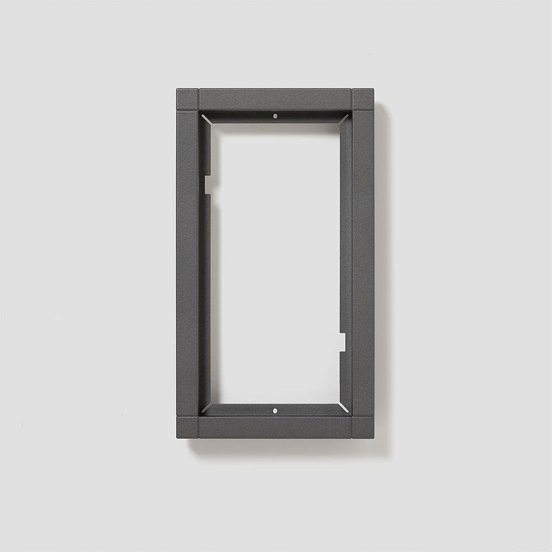 Siedle&Söhne - Montageelement für Türstation Kombirahmen KR 611-2/1-0 DG dgr/gli