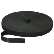EFB-Elektronik - Kabelbinder Klettband 20mm KB20-2500B (VE25m) schwarz 25m Rolle