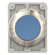 Eaton - Frontelement für Drucktaster Drucktaste RMQ-Titan M30I-FDR-B flach rastend blau