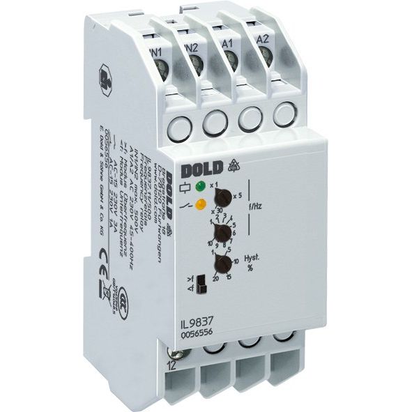 Dold&Söhne - Frequenzüberwachungsgerät Frequenzrelais IL9837.11 #0056556 /500, 1-300HZ,AC230V