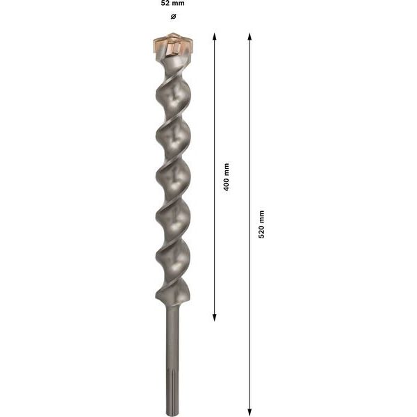 Bosch - Bohrer PRO SDS-max-7 Bohrer, 2608586807 52x400x520 mm