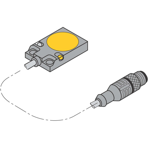 Turck - Induktiver Näherungsschalter Sensor Bi5-Q08-AP6 #1600802 induktiv