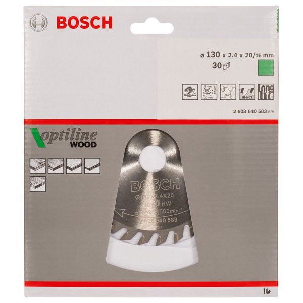 Bosch - Kreissägeblatt PRO Wood Kreissägeblatt, 2608640583 130 x 2,4 x 20 mm