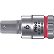 Wera - Innensechskant-Einsatz für Steckschlüssel Zyklop Bit-Nuss 05003337001 6,0x28,0