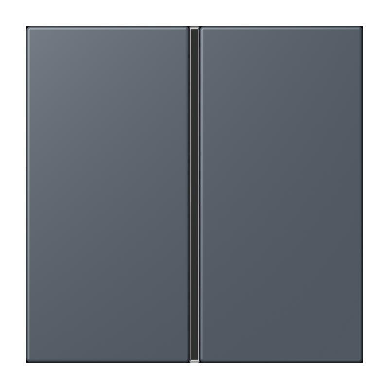 Jung - Abdeckung/Bedienelement für Installationsschalterprogramme Tastensatz 1fach LC 401 TSA 262 gris fonce 59