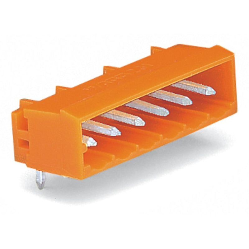 WAGO - Leiterplattensteckverbinder Stiftleiste 231-568/001-000 8pol 1,2x1,2mm abgew − 100 Stück