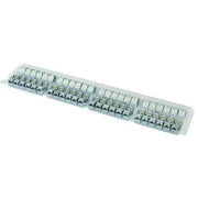 Telegärtner - Modularer Steckverbinder AMJ-S Modul 2G 100023204 Cat.6A T568B KompISO − 24 Stück