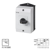 Eaton - Steuerschalter Umschalter T3 32A Aufbau T3-2-15907/I2 rastend 0-Stellung