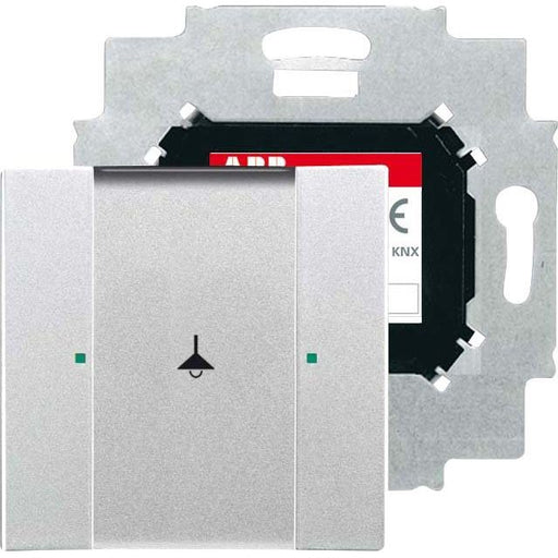 Busch-Jaeger - Bussystem-Tastsensor Bedienelement 1-fach 6125/01-83-500 alusilber