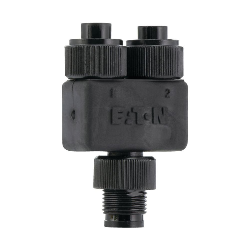 Eaton - Zubehör/Ersatzteile für Steuerungen SWD-Splitter IP67 M12 auf SWD4-SP-4124 2Buchsen M12 Pin4