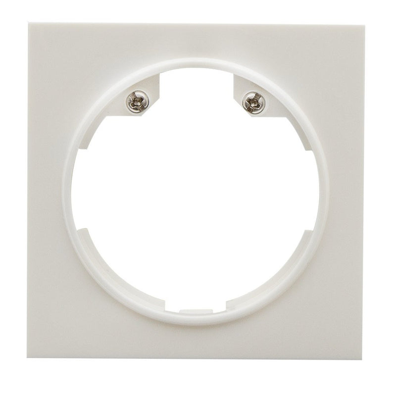 BEG Brück Electronic - Zubehör/Ersatzteile für Bewegungsmelder Zentralplatte 55x55 94346 reinweiß glänz