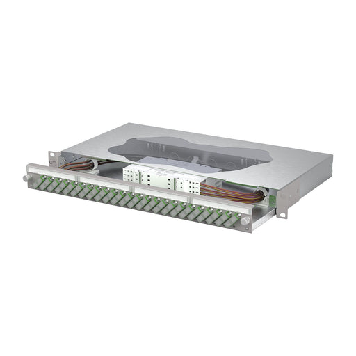 Metz Connect - Patchpanel LWL Patchfeld splice 150469F224-E 24xSC-D APC OS2