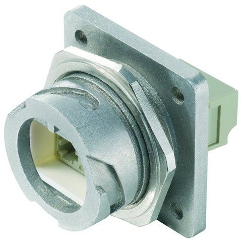 Telegärtner - LWL-Kupplung STX V1 Flanschset 100007576 LC-D Kupplung MM