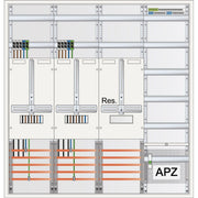 ABN - Zähler-Komplettschrank Zählerschrank S47ZA121 3Pkt 2Z 1R 1V 1APZ