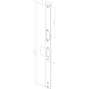 Assa Abloy effeff - Elektrischer Türöffner Mediator Türöffner 65-----34A35E91 m.Renov.schließblech