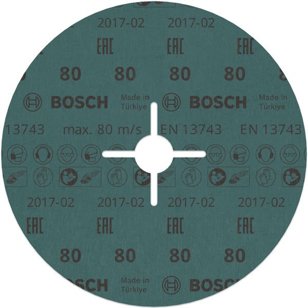 Bosch - Trenn-/Schleifscheibe PRO R780 Fiberscheibe, 2608621619 180 mm, G80