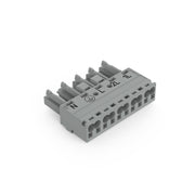 WAGO - Steckverbinder für steckbare Gebäudeinstallation Buchse 5-polig 770-245/064-000 Kod. B,grau − 50 Stück