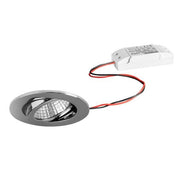 Brumberg Leuchten - Downlight/Strahler/Flutlicht LED-Einbaustrahler 230V 33353023 3000K,IP65, chrom