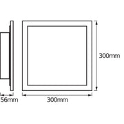 Ledvance - Decken-/Wandleuchte LED-Anbaupanel SMART+#4058075525313 WiFi, TW