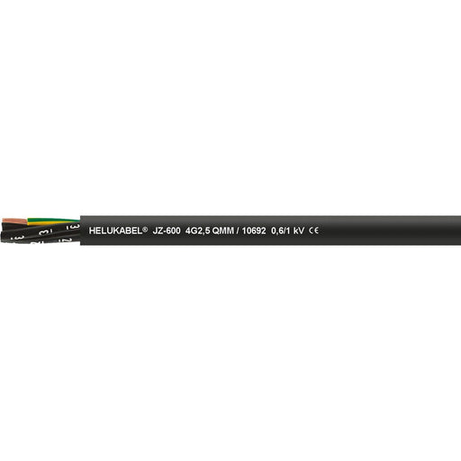 Klimaprime - Energiekabel < 1 kV, für ortsveränderlichen Einsatz HEL JZ-600 4G 35 sw Tr.500 JZ-600 4G35 sw UV-beständ.Steuerltg