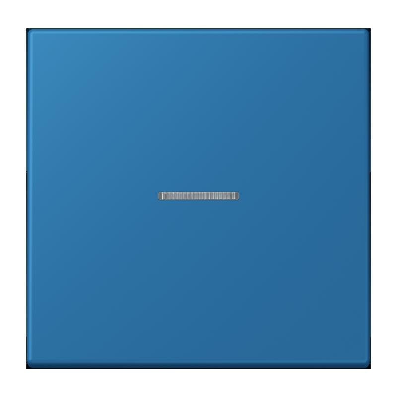 Jung - Abdeckung/Bedienelement für Installationsschalterprogramme Wippe mit Lichtleiter LC 101 KO5 211 bleu ceruleen 31