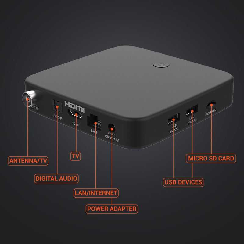 Strong - Zubehör/Ersatzteile für Fernseher 4K Streaming Box SRT420 AndroidTV,DVB-T2HD