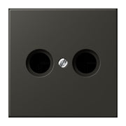 Jung - Einsatz/Abdeckung für Kommunikationstechnik Abdeckung für Antennendose LC 990 TV 259