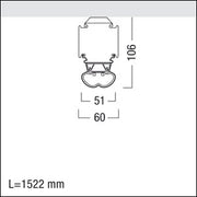 Zumtobel Group - Lichtleiste LED-Lichtbandleuchte TECTON B B #42182825 830