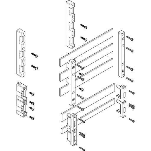 ABN - Verteilerfeld für Installationsverteiler Sammelschienen-Modul MTSC13745 tief 1FB/3RE