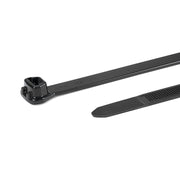 HellermannTyton - Kabelbinder 108-00040(100) 369x7,7 mm, schwarz − 100 Stück