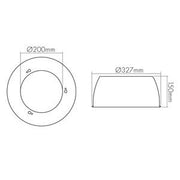 Nobile - Mechanisches Zubehör/Ersatzteile für Leuchten Alu-Reflektor 1743151611 − 1 Stück