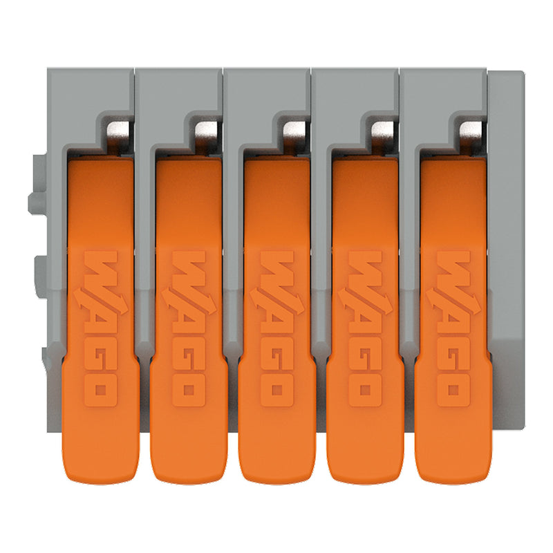 WAGO - Leiterplattenklemme 2601-1105/000-004 1,5mm²,sw − 100 Stück