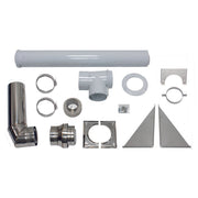 Vaillant - Konzentrische Abgas/Zuluft- Anschluss-Set Basis-Anschluss-Set 0020042907 PP80/125mm,Fassade