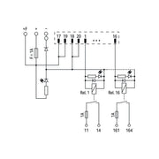 WAGO GmbH & Co. KG - Übergabemodul Übergabemodul 704-5234 Steckverbin.DIN41651