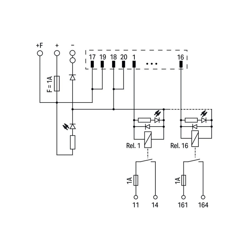WAGO GmbH & Co. KG - Übergabemodul Übergabemodul 704-5234 Steckverbin.DIN41651