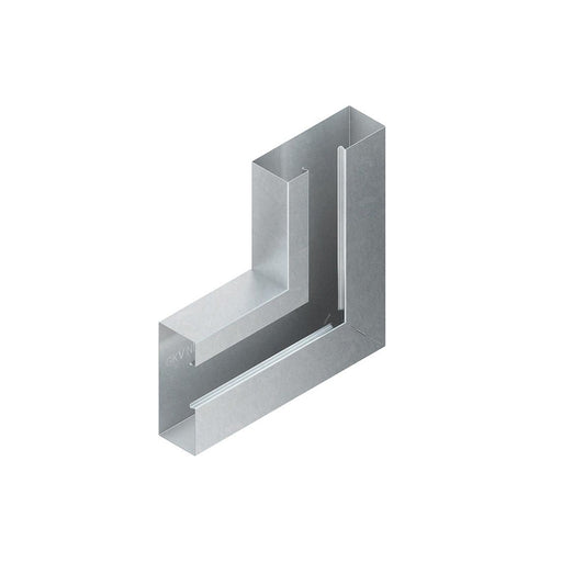 Niedax - Flachwinkel für Geräteeinbaukanal Gerätekanal-Vertikaleck GKVO 213A78T80 S