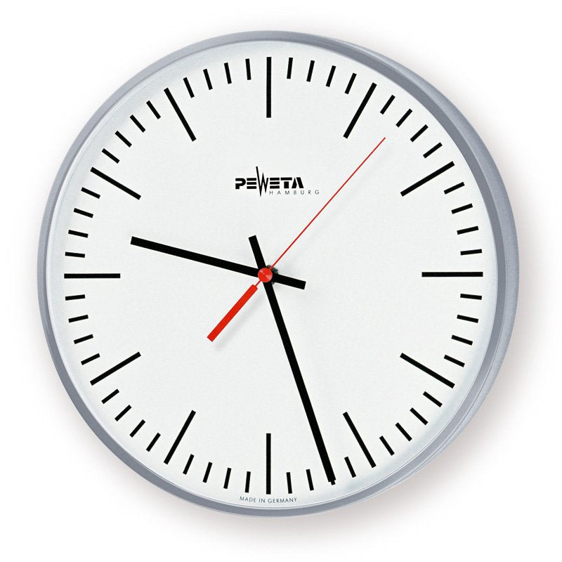 Peweta - Uhr Quarz-Batterie-Uhr 41.250.331 innen,1,5V,D=300mm